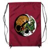 Zippered Drawstring Backpack Thumbnail